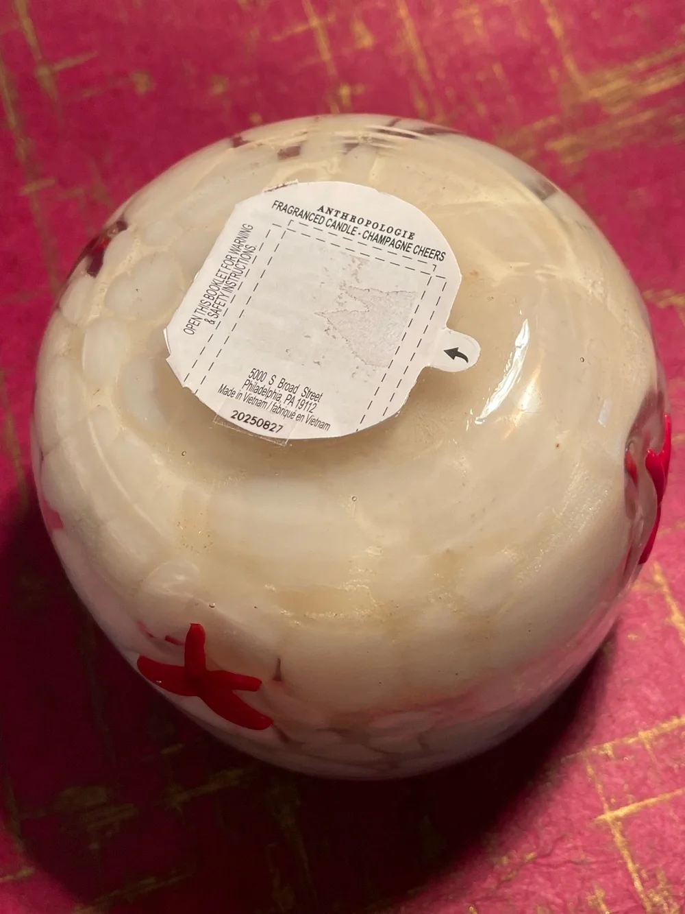 Anthropologie round scented
